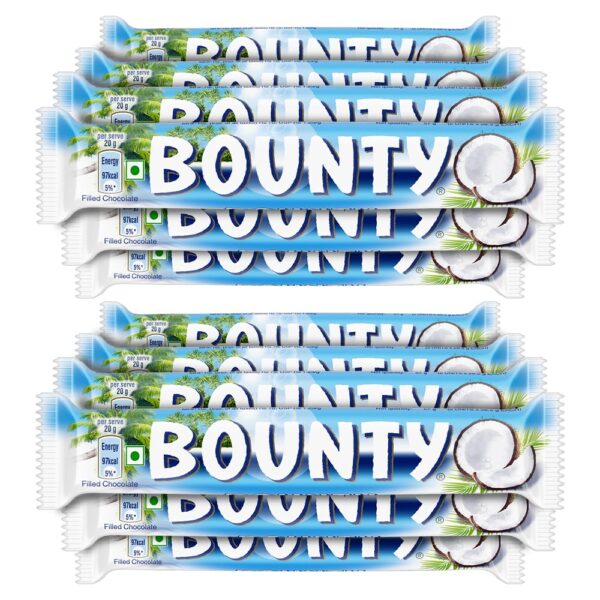 12 Bars of Bounty Chocolates (57 g each)