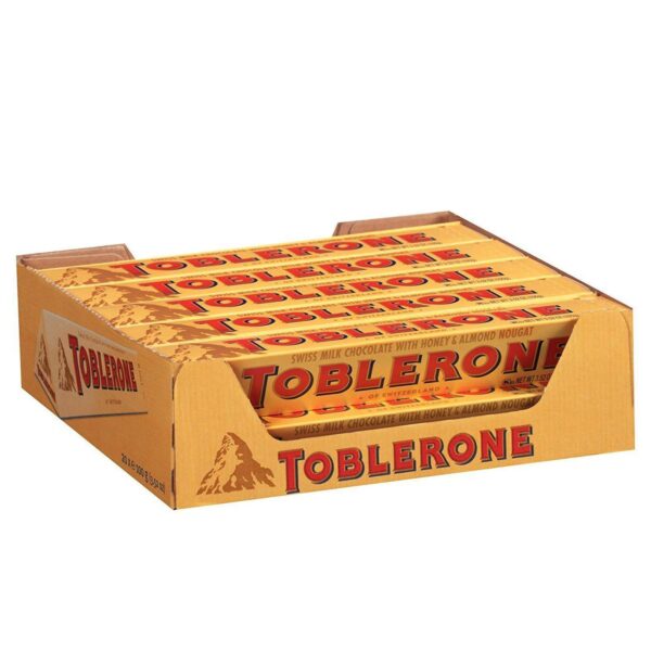 Version 1.0.0 12 Bars of Toblerone Milk Chocolates (50 g each)