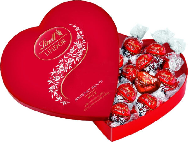 Lindt Lindor in Heart Box - 200gm