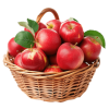 3KG apples basket Pack of 6 - Tang 2500g, Haleeb Milk, Bananas, Apple, Roohafza & Ajwa Dates