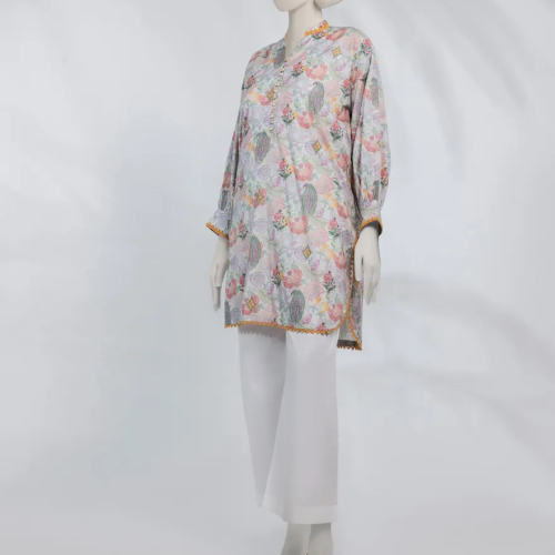 Multicolor Lawn Digital Printed Unstitched 1pc 1 Multicolor Lawn Digital Printed Unstitched 1pc