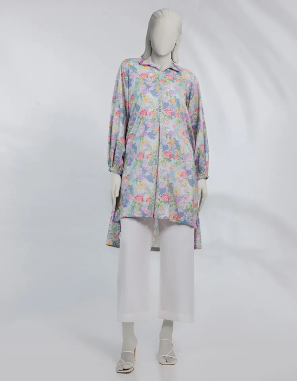 Multicolor Lawn Digital Printed Unstitched 1pc