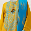 Mustard Embroidered Linen Unstitched 3pc 2 Mustard Embroidered Linen Unstitched 3pc
