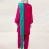 Pink Embroidered Linen Unstitched 3pc 3 Pink Embroidered Linen Unstitched 3pc